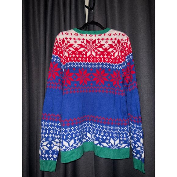 Ugly Christmas Sweater Xmas Size Large - Picture 3 of 3